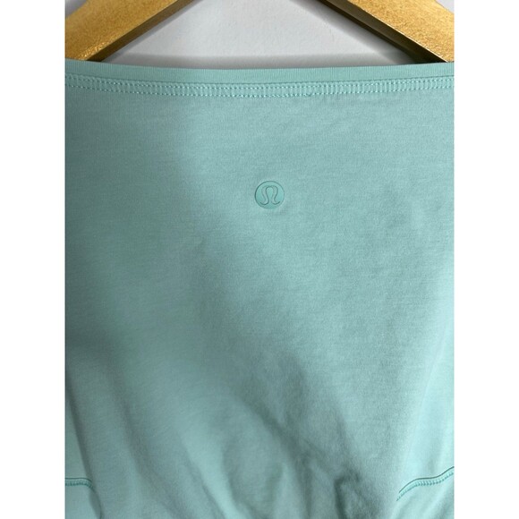 Lululemon Back in Action Long Sleeve Oversized Dress Wild Mint Green Size 4 - Picture 5 of 8